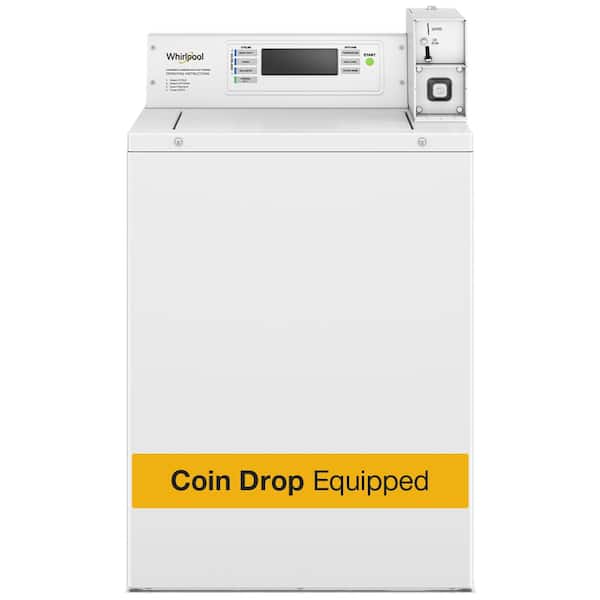 3.3 cu. ft. Commercial Top Load Washer with Factory-Installed Coin Drop