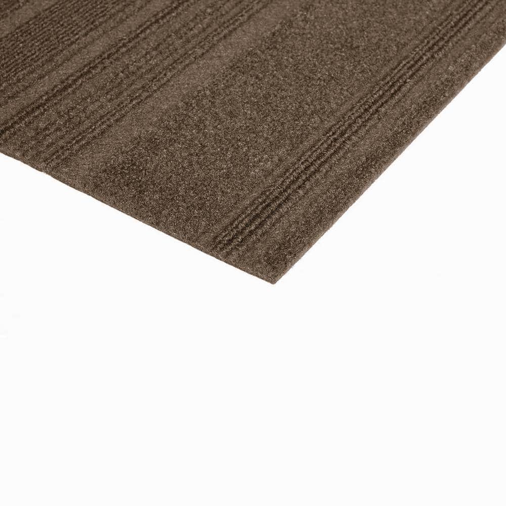 Espresso 24" x 24" Peel and Stick Carpet Tiles - 15 Pack