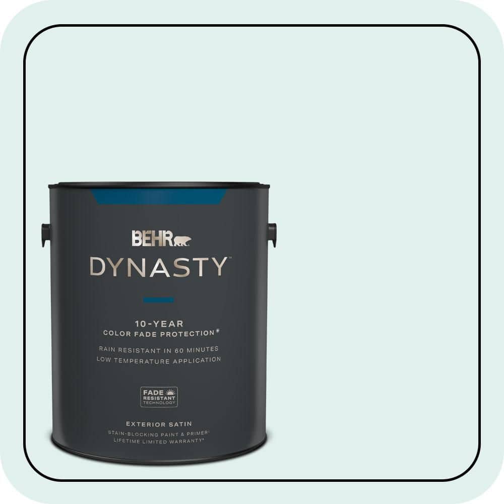 1 gal. #500C-1 Himalayan Mist Satin Enamel Exterior Stain-Blocking Paint & Primer price history on PriceWatchPro