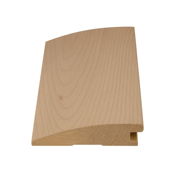 Dormer European White Oak 9/16 in. T x 2 in. W x 78 in. L Not Waterproof Flush Reducer Hardwood Trim