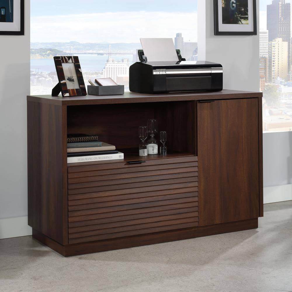 Palo Alto Spiced Mahogany Impact Resistant Office Credenza