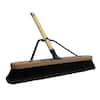 Quickie Job Site 24 in. Multi-Surface Indoor/Outdoor Push Broom 857JSHDSU -  The Home Depot