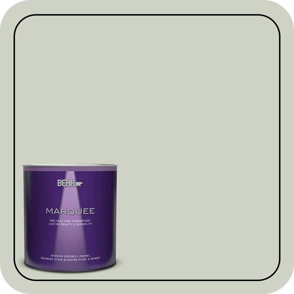 1 qt. #N390-2 Flora Eggshell Enamel Interior Paint & Primer product image for price tracking