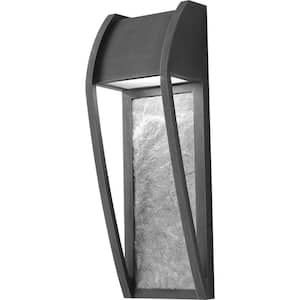Newport 1-Light Bronze Integrated LED Outdoor Wall Mount Sconce