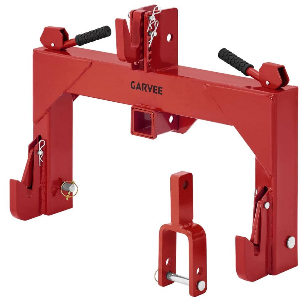 "3-Point Quick Hitch with Versatile Top Adapter & 2"" Receiver, for Category 1 Tractor, 3000Lbs Lift Capacity" price history on PriceWatchPro