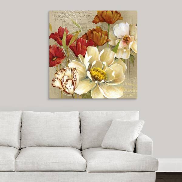 Flower Jars | Big Canvas Wall Art Print | Great Big Canvas