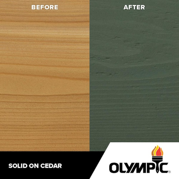Exterior Wood Stain Colors - Gray Slate - Wood Stain Colors - Olympic