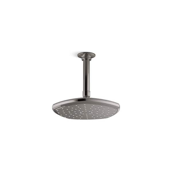 Kohler Occasion 1 Spray Patterns 175 Gpm 834 In Wall Mount Rainhead Fixed Shower Head In 1232