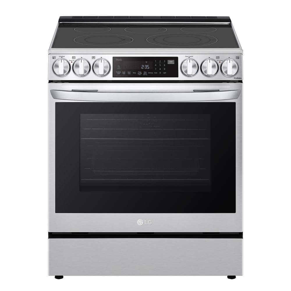 LG 30 in. 6.3 cu. ft. 5 Burner Element Slide-In Electric LG 30 in. 6.3 cu. ft. 5 Burner Element Slide-In Electric