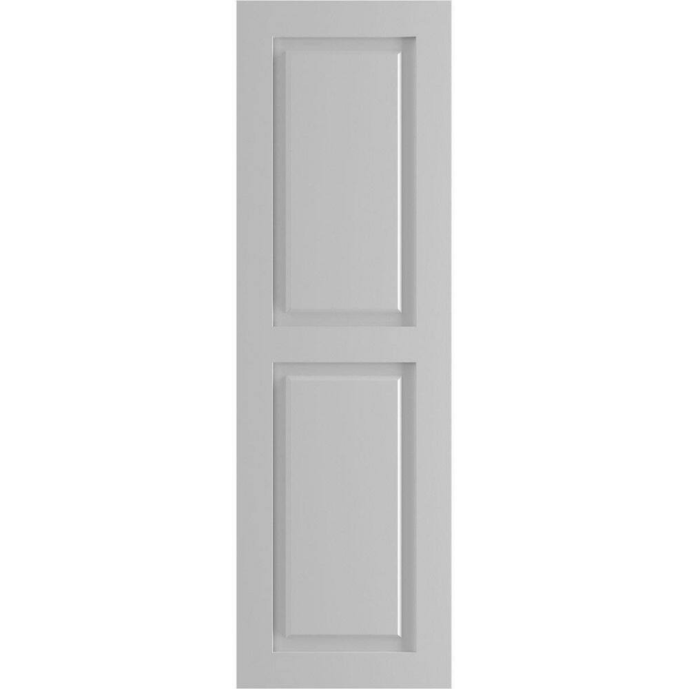 "18"" x 43"" True Fit PVC Two Equal Raised Panel Shutters, Primed (Per Pair)" price history on PriceWatchPro