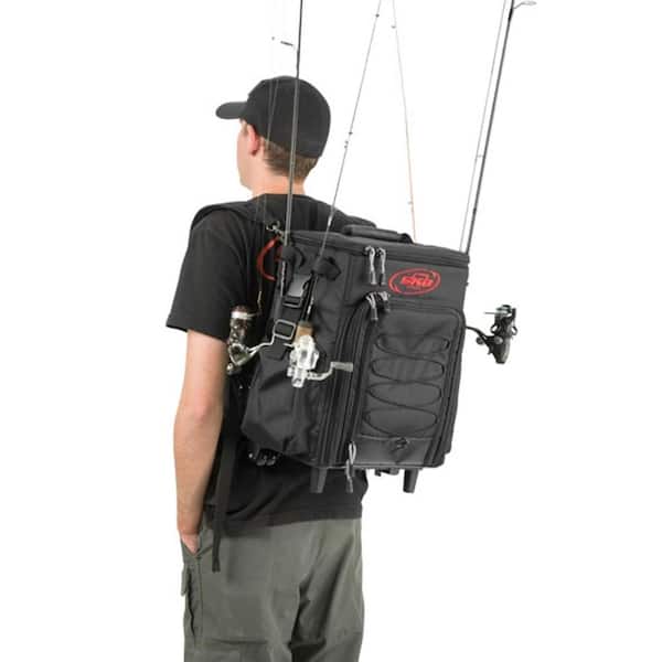 SKB Tak-Pak Backpack with Wheels, Removable Straps, and