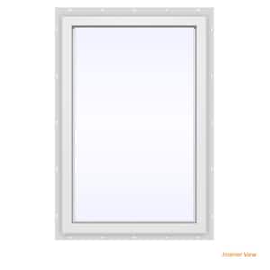 23.5 in. x 29.5 in. V-4500 Series White Vinyl Picture Window w/ Low-E 366 Glass