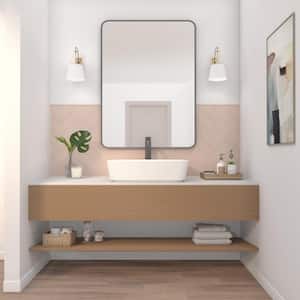 Stencil Blush 4 in. x 12 in. Glazed Porcelain Flat Floor and Wall Tile (767.36 sq. ft./pallet)