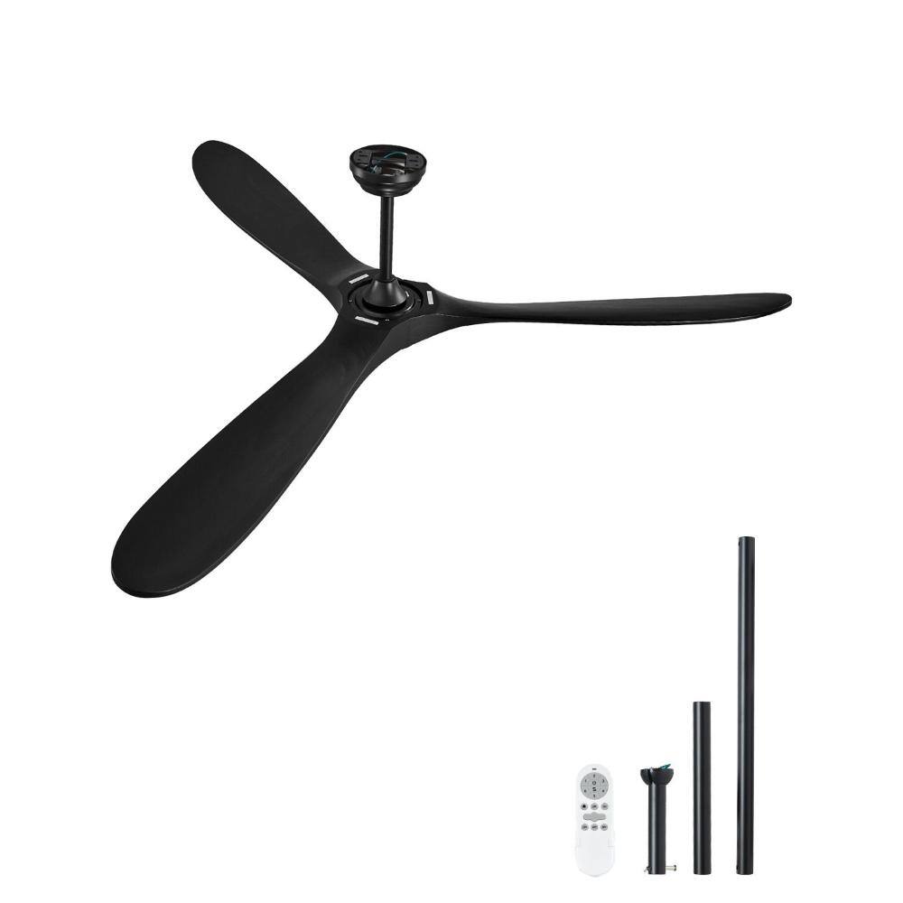 72 Inch Fan no light,SixSpeed Remote,Reversible Motor,for Bedroom Living Patio Indoor Outdoor Black price history on PriceWatchPro