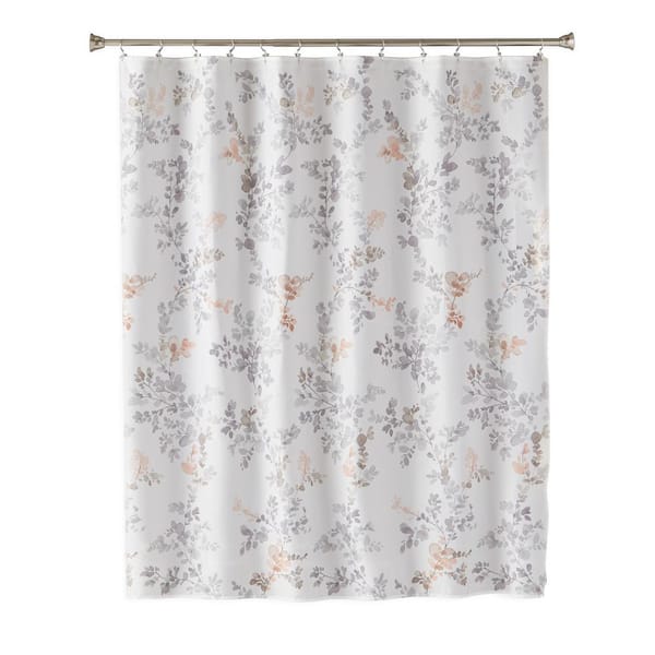 SKL Home Greenhouse Leaves 72 in. Multi Shower Curtain