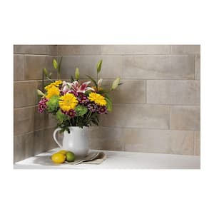 Developed by Nature Pebble 6 in. x 18 in. Glazed Ceramic Wall Tile (11.25 sq. ft. / case)