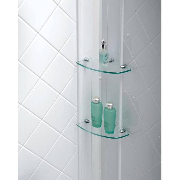 DreamLine Hydrotherapy Shower Panel with Shower Accessory Holder - Dreamline