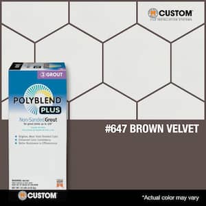Polyblend Plus #647 Brown Velvet 10 lb. Unsanded Grout