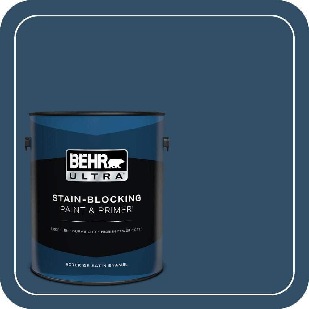1 gal. #ECC-53-3 Outer Space Satin Enamel Exterior Paint & Primer price history on PriceWatchPro