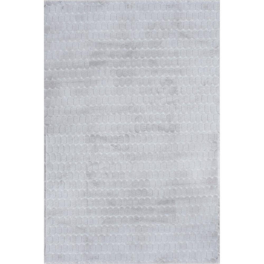 nuLOOM Nia Machine Washable Silver 5 ft. x 8 ft. Solid Area Rug HJWR04D ...