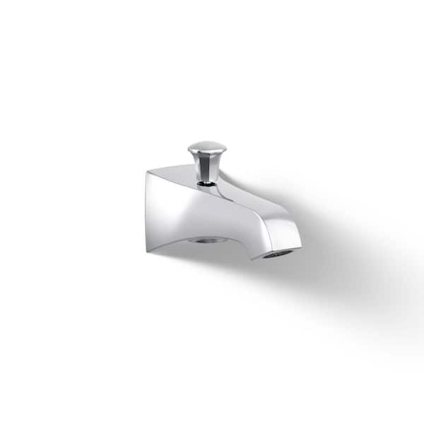 KOHLER Memoirs Wall-Mount Diverter Tub Spout in Polished Chrome
