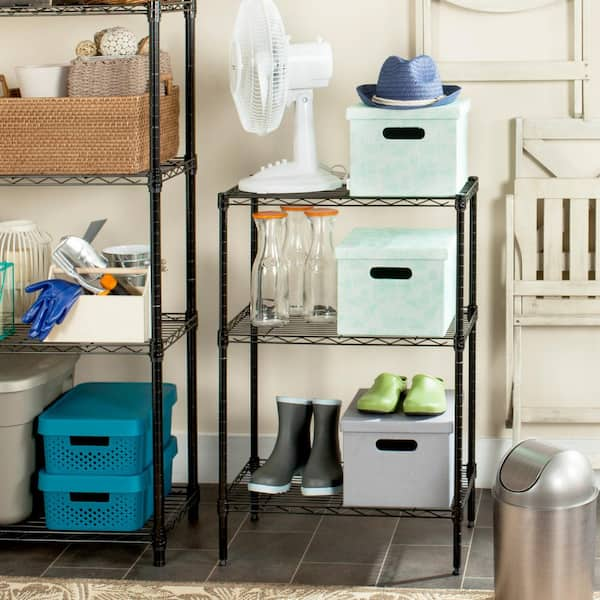 The Mini Shelf Supreme Adjustable Shelving Unit - Black