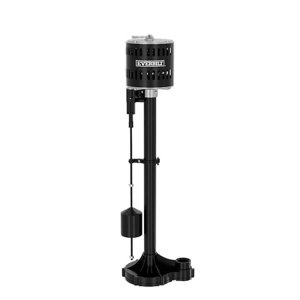 Everbilt 1/3 HP Plastic Pedestal Sump Pump