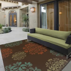 Hilo Brown 5 ft. x 8 ft. Area Rug