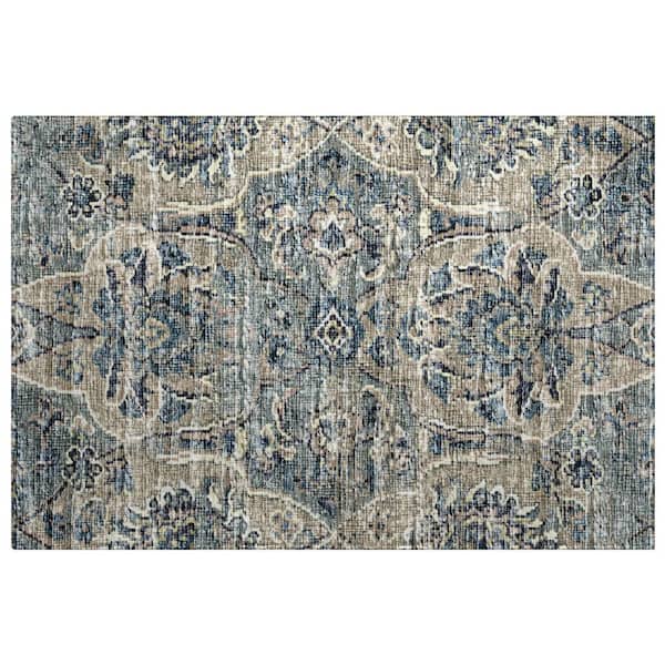 Dream Shag Premium Machine Washable Abstract ADS95 River 2 ft. x 3 ft. Accent Rug