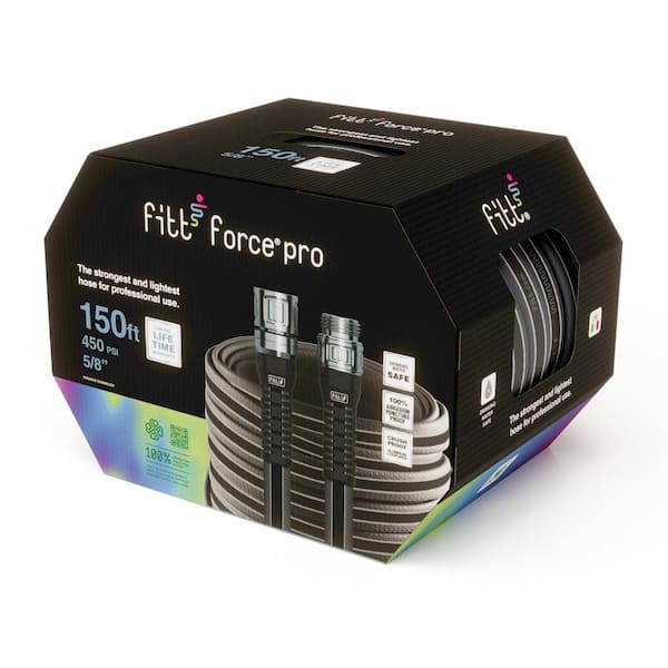 fitt 5/8 in. Dia. x 150 ft. Heavy-Duty Commercial Grade Water Hose