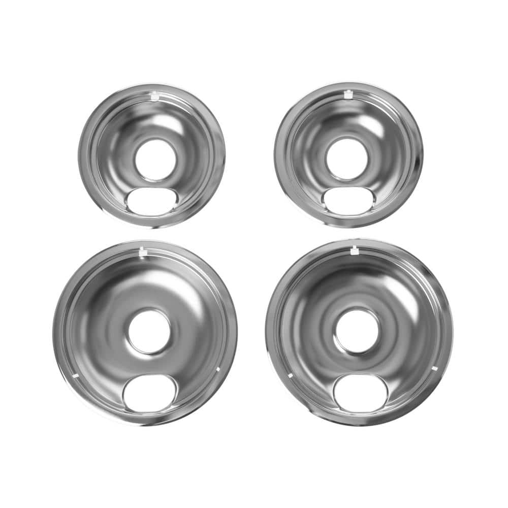 4PK CHROME RANGE DRIP BOWL (NON-GE) price history on PriceWatchPro