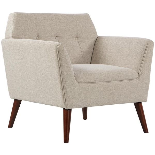 Homcom Grey Linen Thick Padded Arm Chair With Tufted Polygonal Backrest 833 960gy The Home Depot Homcom Grey Linen Thick Padded Arm, Padded Arm Chair