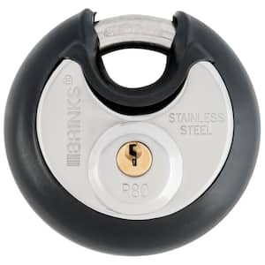 80 mm Stainless-Steel Commercial Discus Padlock