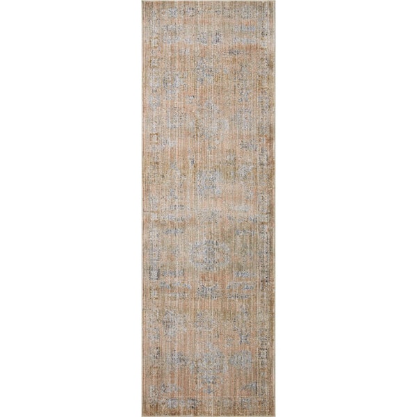Loloi Jean Stoffer Katherine Copper / Steel 2 ft. 7 in. x 10 ft ...