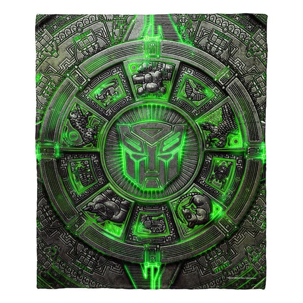 Teamson Kids Hasbro Transformers: Rise Of The Beasts Ancient Autobot Silk Touch Throw