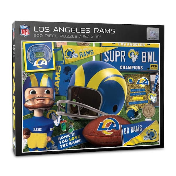 NFL Los Angeles Rams Retro Series Puzzle (500-Pieces)