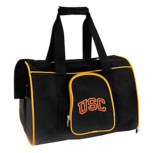 NCAA Southern California Trojans Pet Carrier Premium 16 in. Bag in Yellow