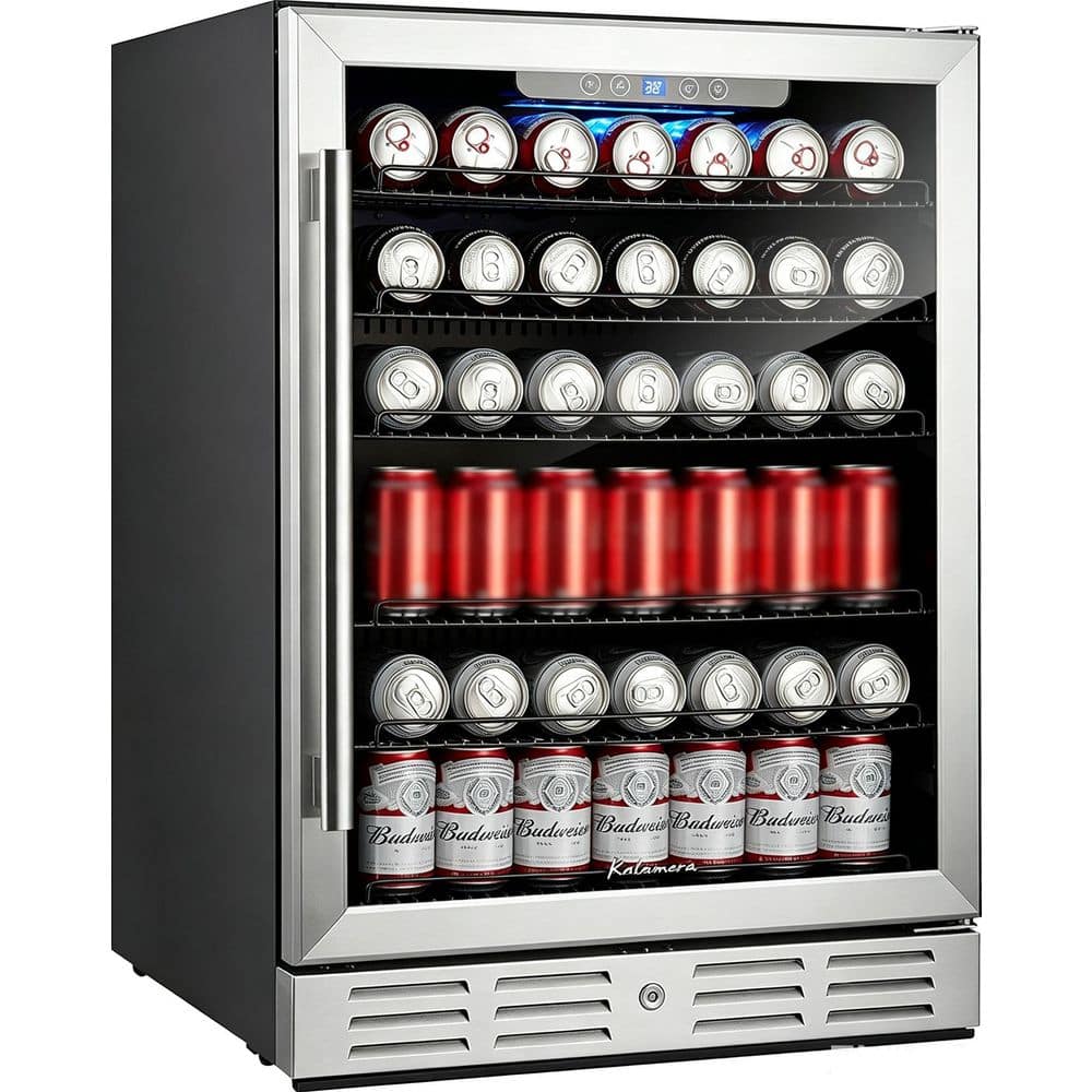 Kalamera 24 in. Built-in Single Zone Beverage Refrigerator with
