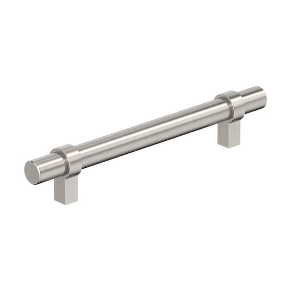 Central 5-1/16 in. Modern Satin Nickel Bar Cabinet Pull