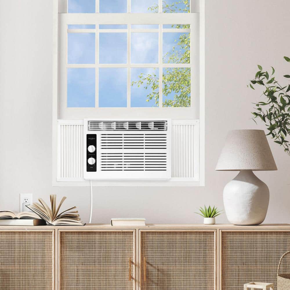 Whirlpool 5000 BTU White Window Air Conditioner