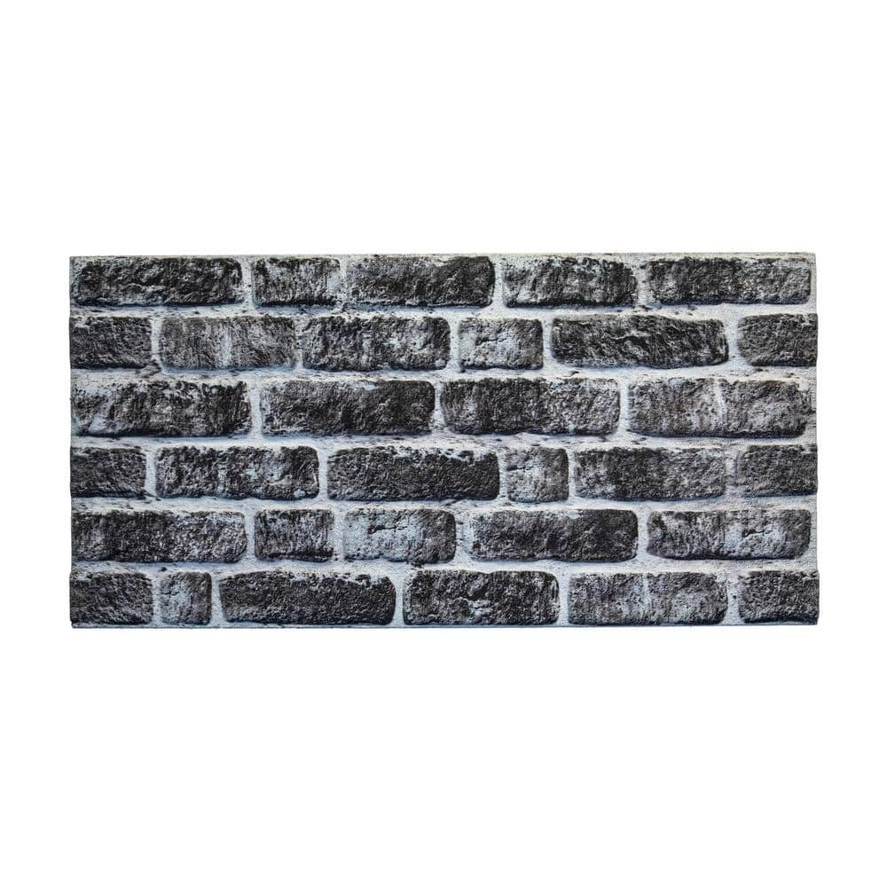 Reviews for Dundee Deco 4/5 in. x 3-1/4 ft. x 1-3/5 ft. Charcoal Black ...