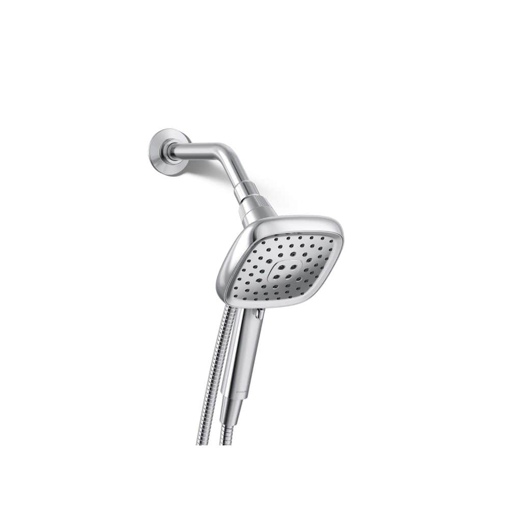 KOHLER Fordra 3-Spray Patterns with 1.75 GPM 5.375 in. Wall Mount