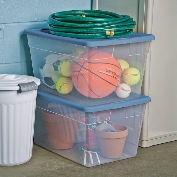 sterilite 56 qt storage tote lid