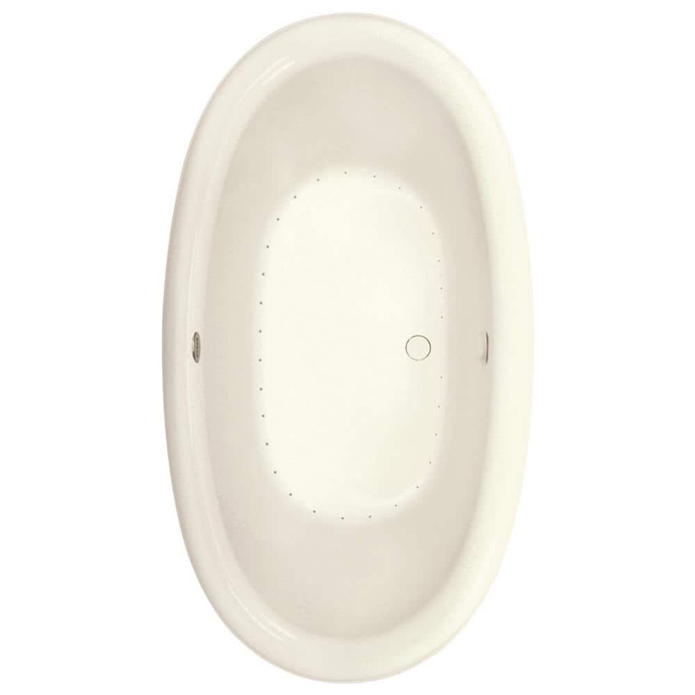 Serenity 72 in. x 40 in. Acrylic Reversible Drain Air Bath Flatbottom Frees