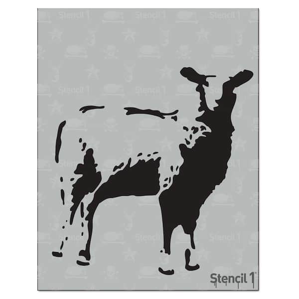 Stencil1 Sheep Stencil