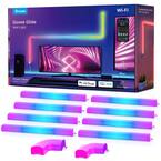 Govee Glide RGBIC - Panneau Lumineux Mural LED 36W - 10 Pièces - Smart, Compatible Alexa
