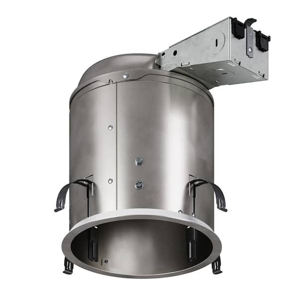 H750 6 in. Aluminum Recessed Lighting Housing for Remodel Ceiling LEDT24 CompliantConnectors, InsulationContact, AirTite