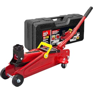 1.5-Ton Trolley Floor Jack with Carrying Case