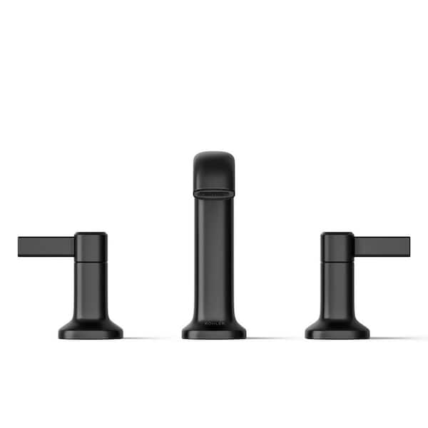 KOHLER Ashan 8 in. Widespread 2-Handle Bathroom Faucet in Matte