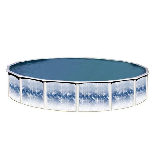 Yorkshire Yorkshire 24 ft. Round x 48 in. Deep Above Ground Pool Only